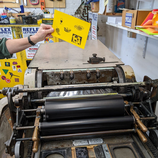 2/21 or 3/21 | Intro to Letterpress at Reflex Letterpress