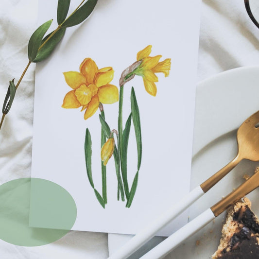 4/14 | Intro to Botanical Watercolor: Daffodils
