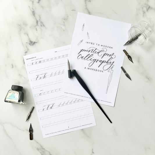 4/9 | Modern Calligraphy with Pointed Pen