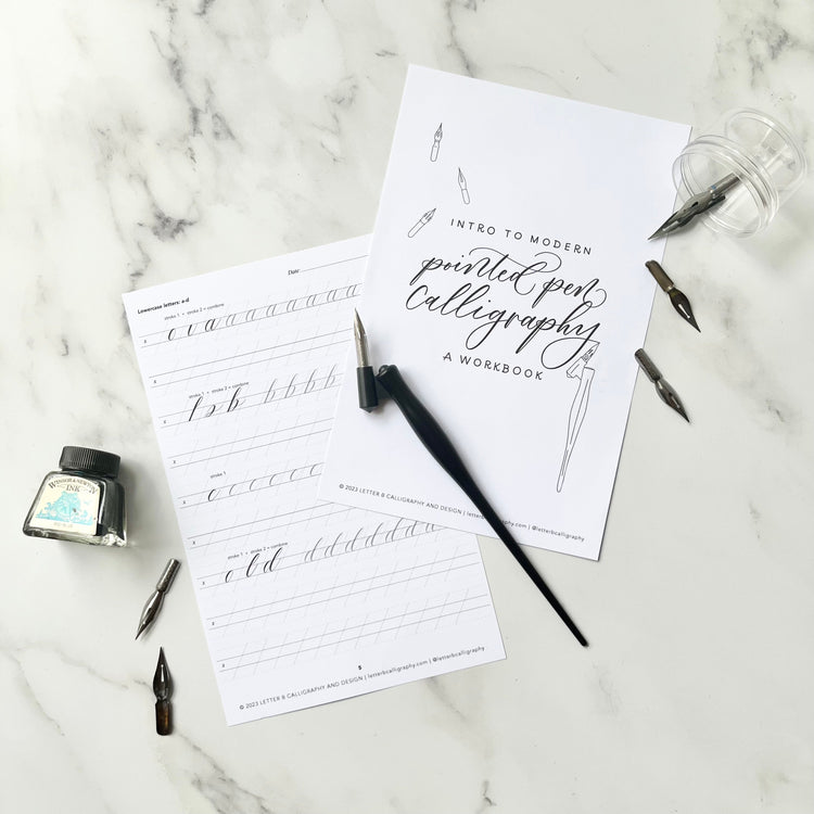3/31 | Intro to Pointed Pen Calligraphy