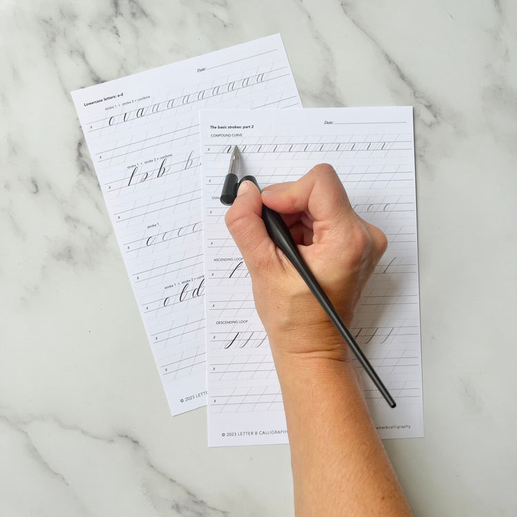 3/31 | Intro to Pointed Pen Calligraphy