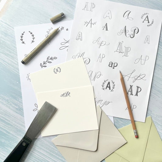 4/16 + 4/23 | DIY Letterpress Stationery