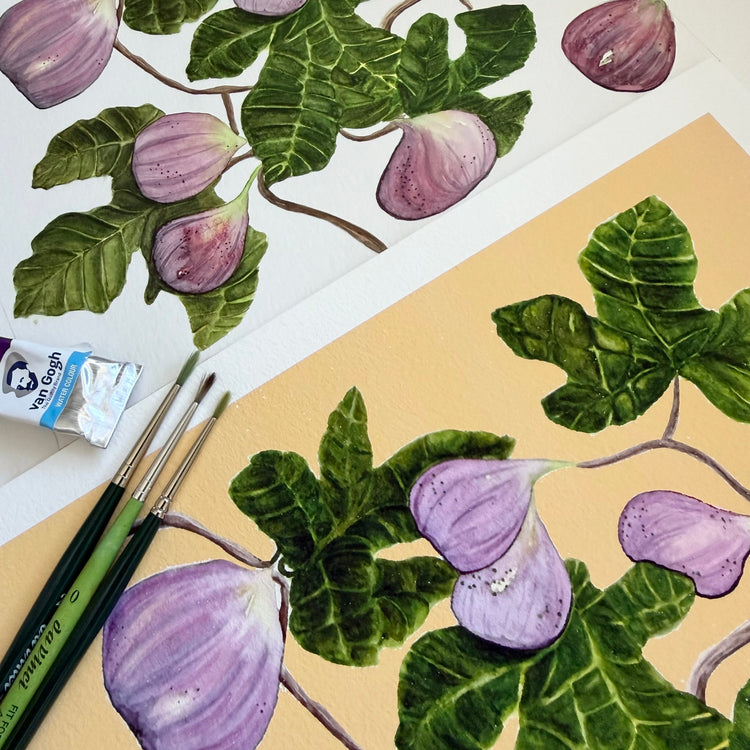 10/20 | Botanical Fruit Postcards: Watercolor Harvest