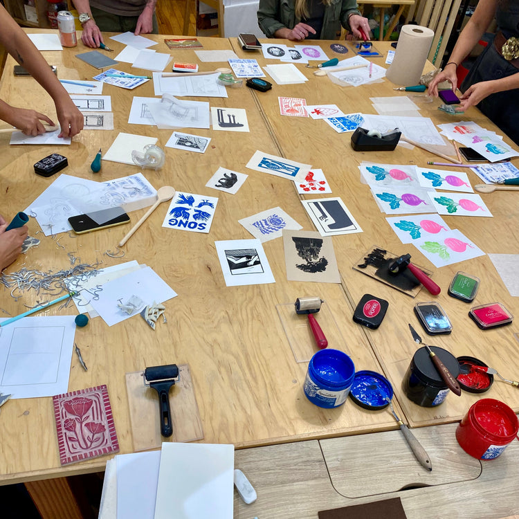 11/20 or 12/11 | Intro to Block Printing