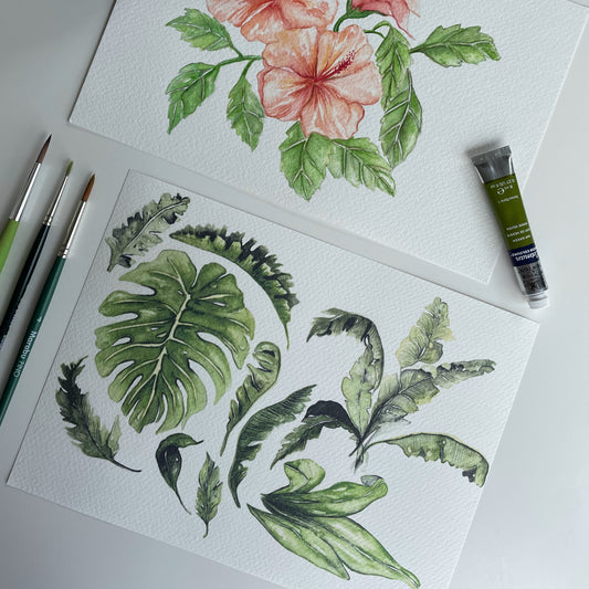 11/12 | Intro to Botanical Watercolor: Welcome to the Jungle