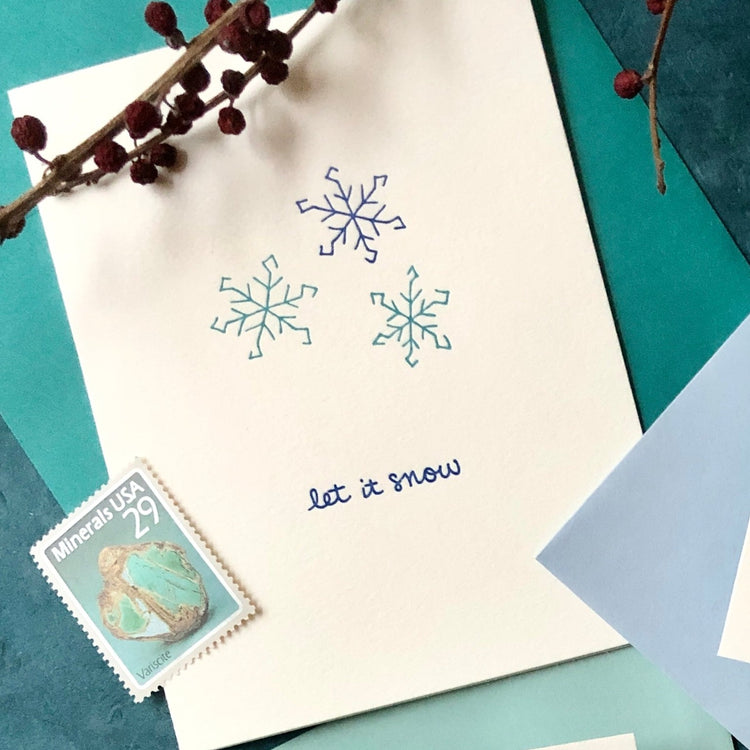 Let it Snow Holiday Cards