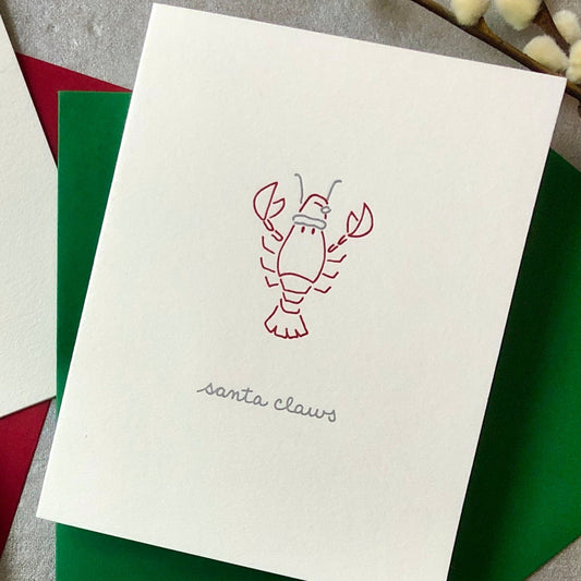 Santa Claws Holiday Cards