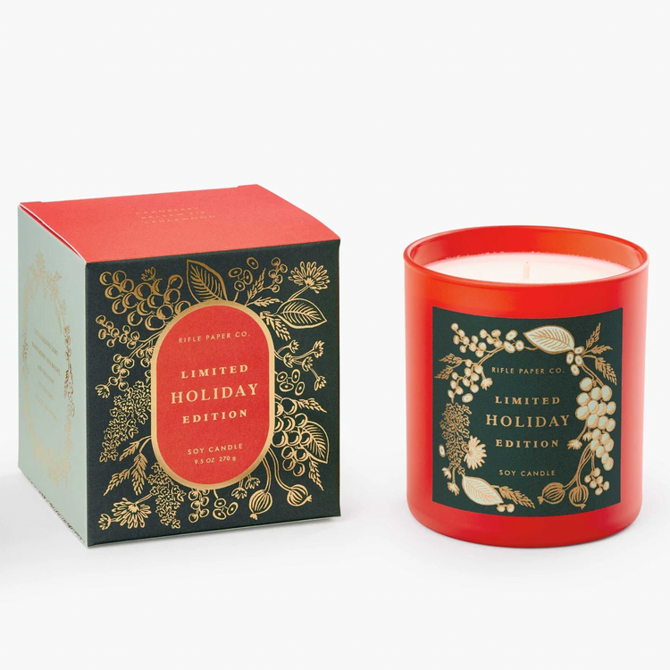 Boxed Holiday Candle