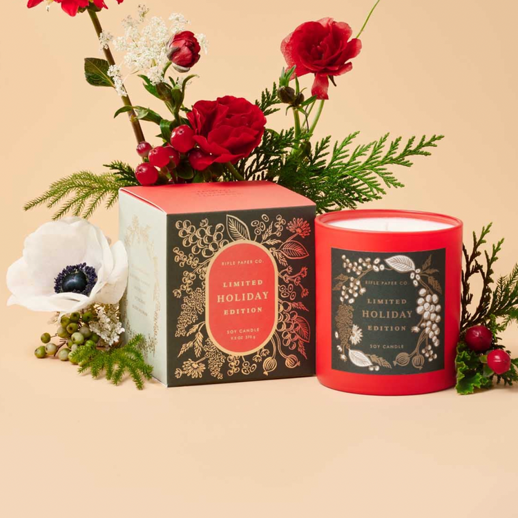 Boxed Holiday Candle