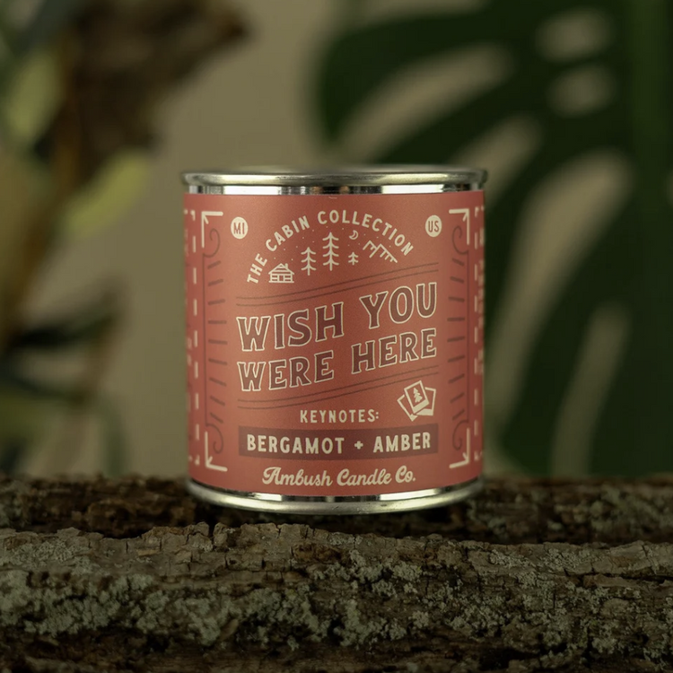 Wish You Were Here Candle