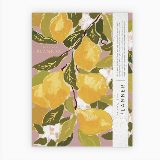 2025 - 2026 Lemons Seedlings On the Go Planner