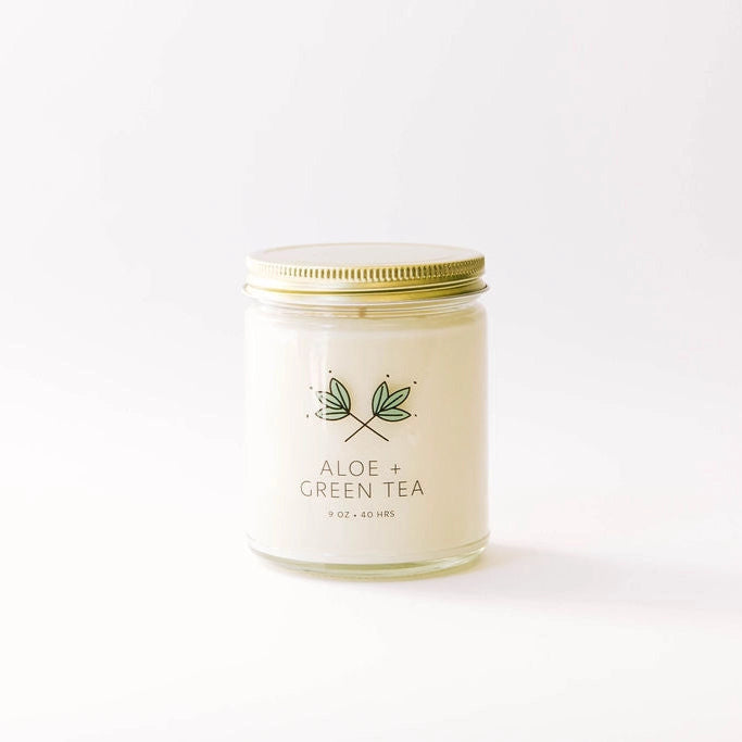Aloe and Green Tea Candle
