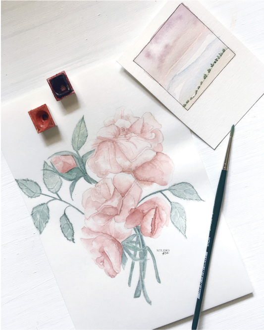 6/5 | Intro to Botanical Watercolor: Rose Garden