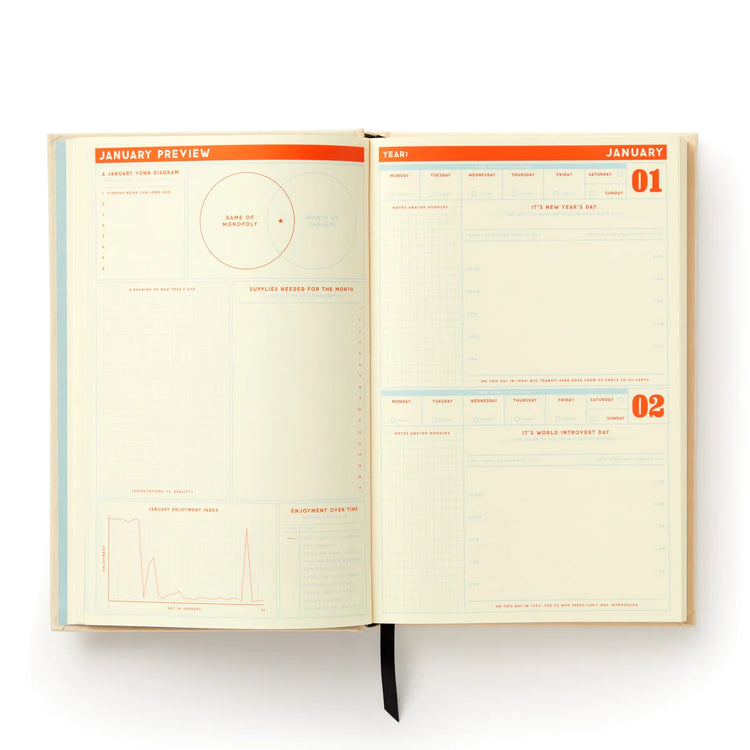 Big Plans Undated Planner