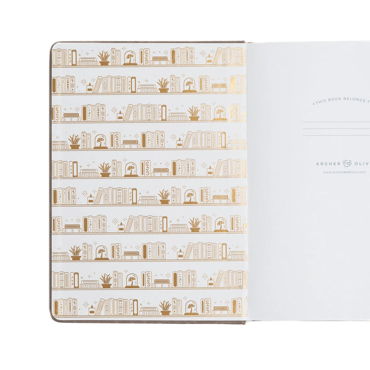 Bookshelf Pocket Size Dot Grid Journal