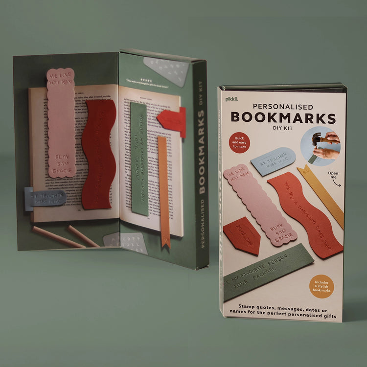 Personalized Bookmarks DIY Kit
