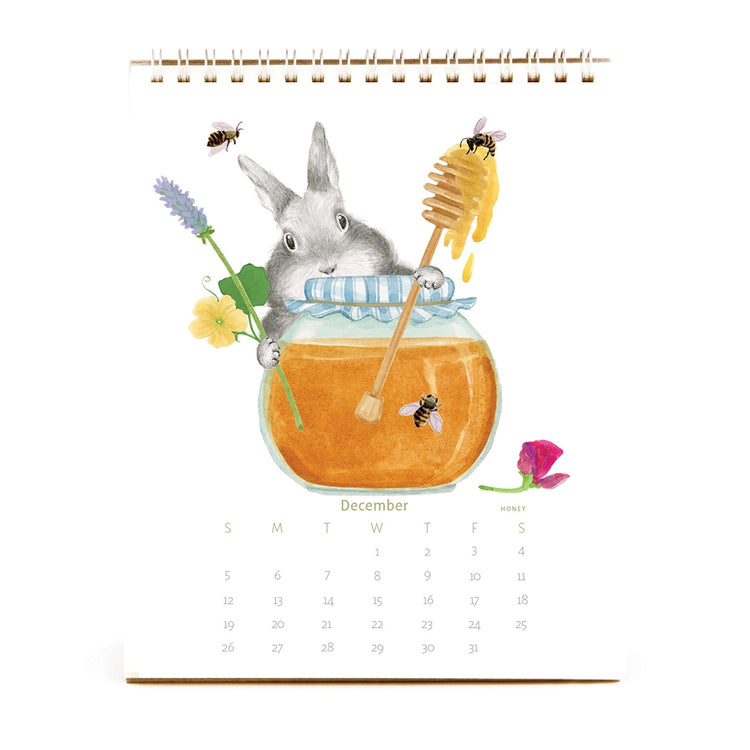 2027 Bunny Calendar - Farmer's Market