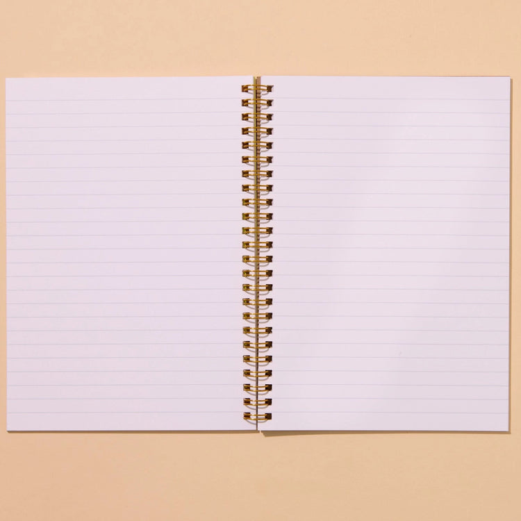 Ducks Letterpress Spiral Notebook