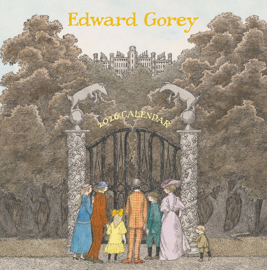 2026 Edward Gorey Wall Calendar