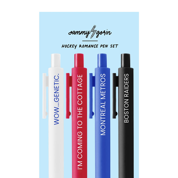 Heated Rivalry Pen Set