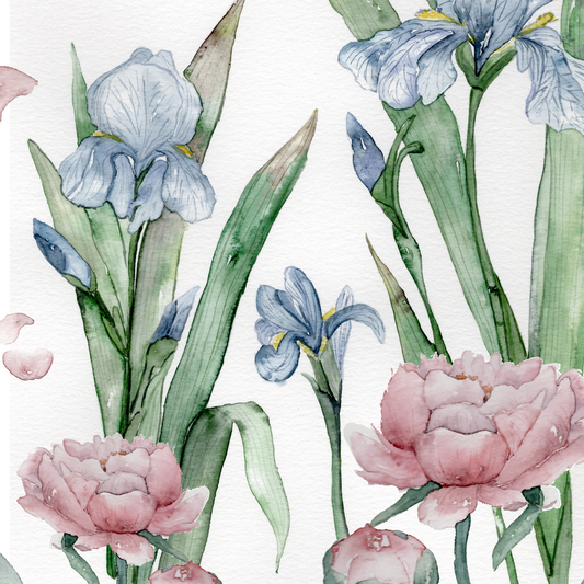 5/12 | Intro to Botanical Watercolor: Irises & Peonies
