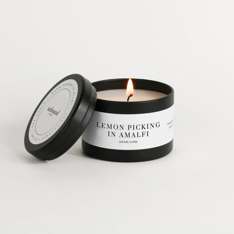 Lemon Picking in Amalfi Candle