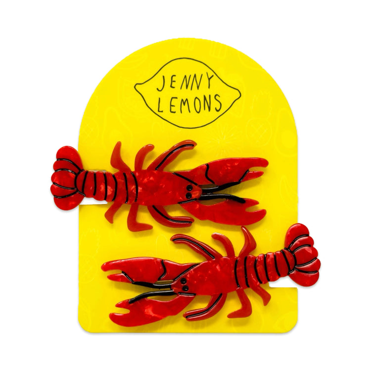 Lobster Hair Clip Set