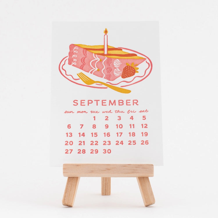 2026 Sweet Treats Desk Calendar