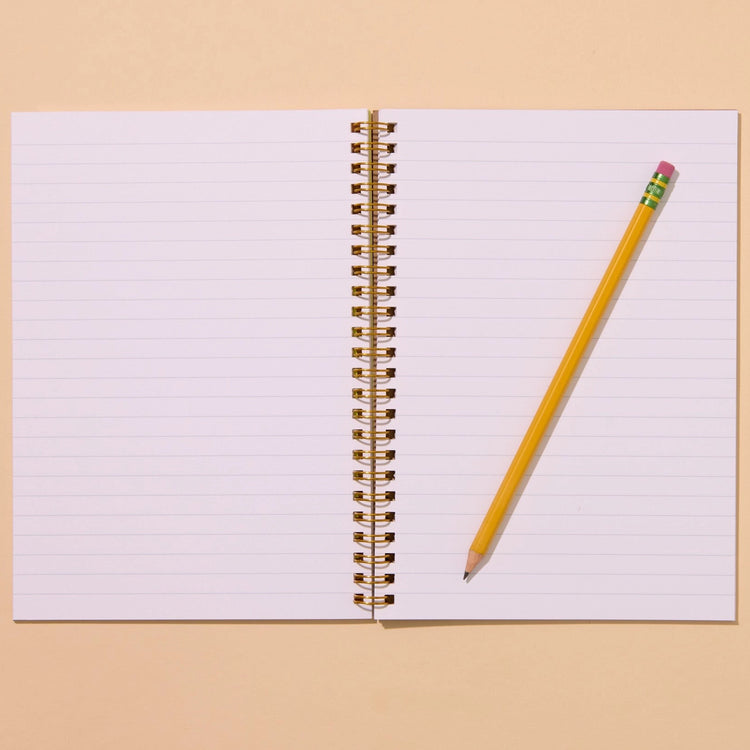 Rainbow Trout Letterpress Spiral Notebook