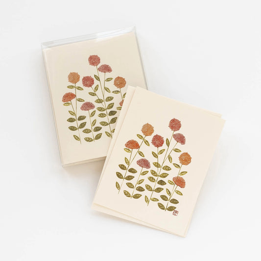 Zinnia Notecard Set