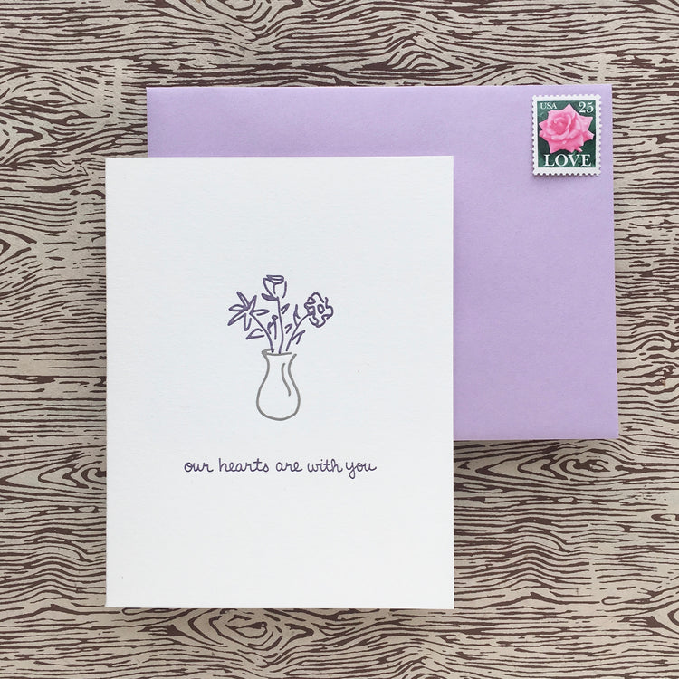 Our Hearts Are With You