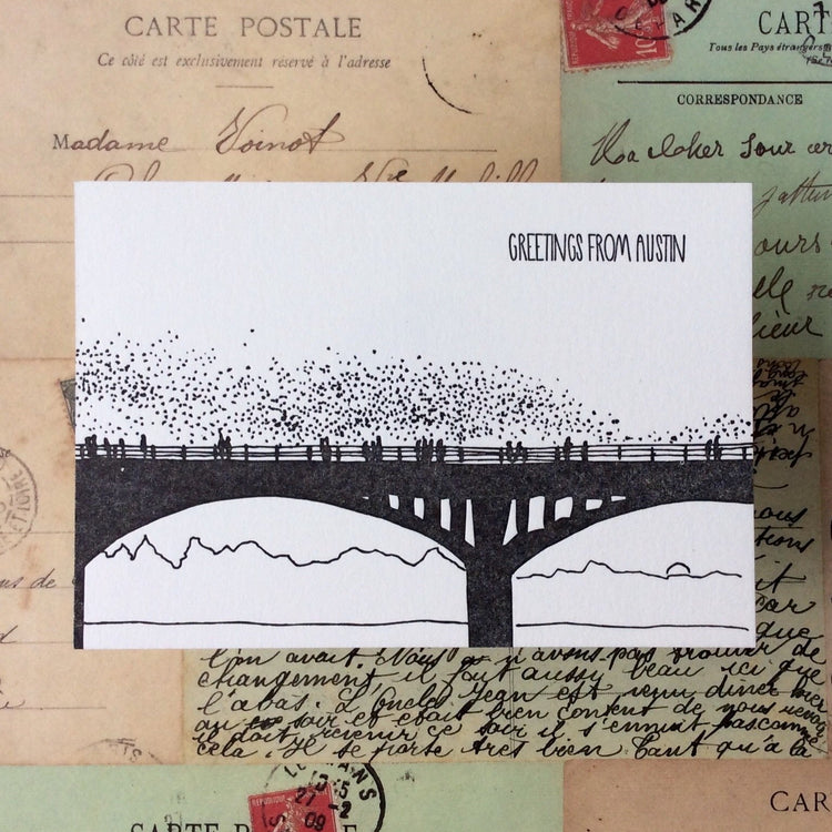 Austin Letterpress Postcard Pack