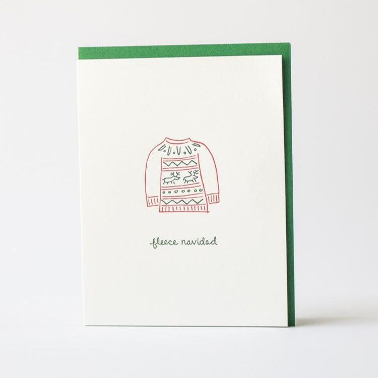 Fleece Navidad Holiday Cards