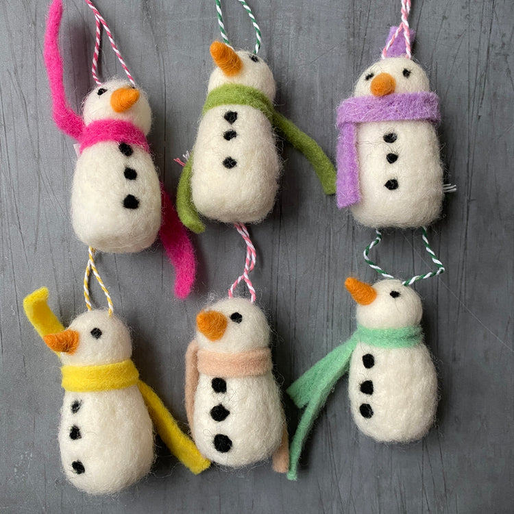 Snowman Ornaments