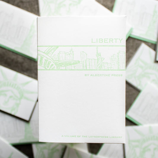 Statue of Liberty Letterpress Library