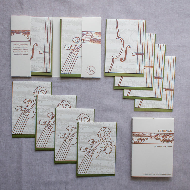Strings Letterpress Library