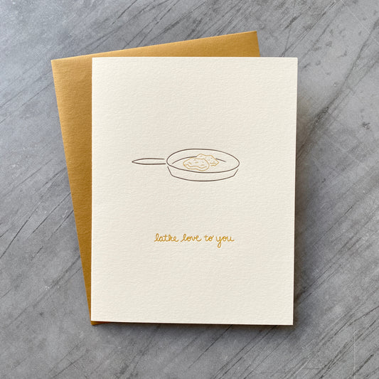 Latke Love Holiday Cards