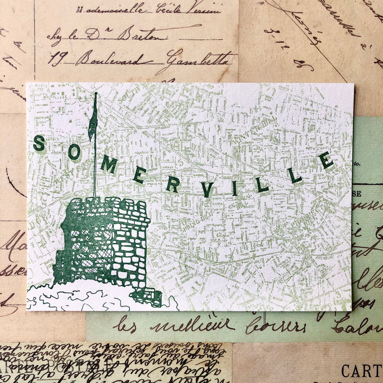 Somerville Letterpress Postcard Pack