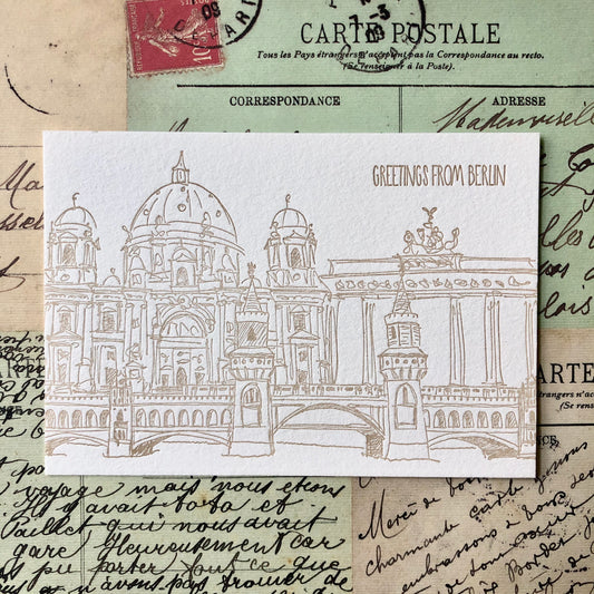 Boston Letterpress Postcard Pack