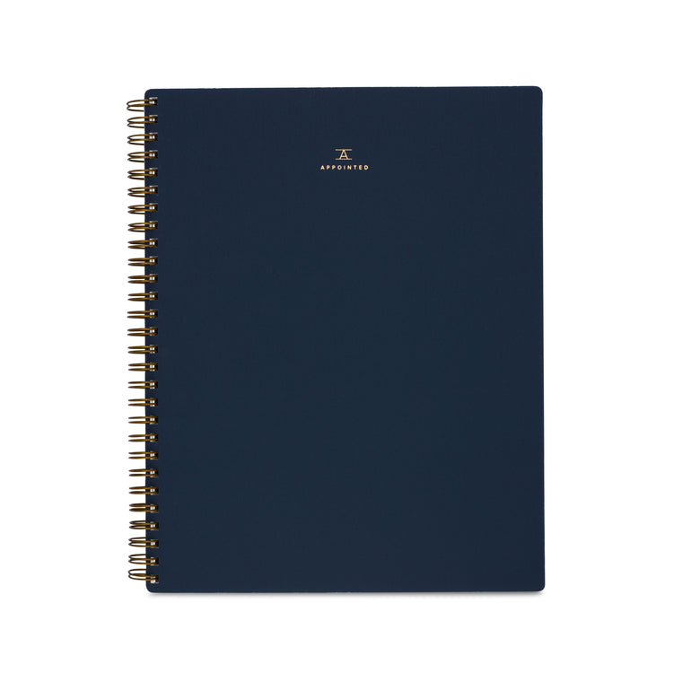 Appointed Lined Notebook