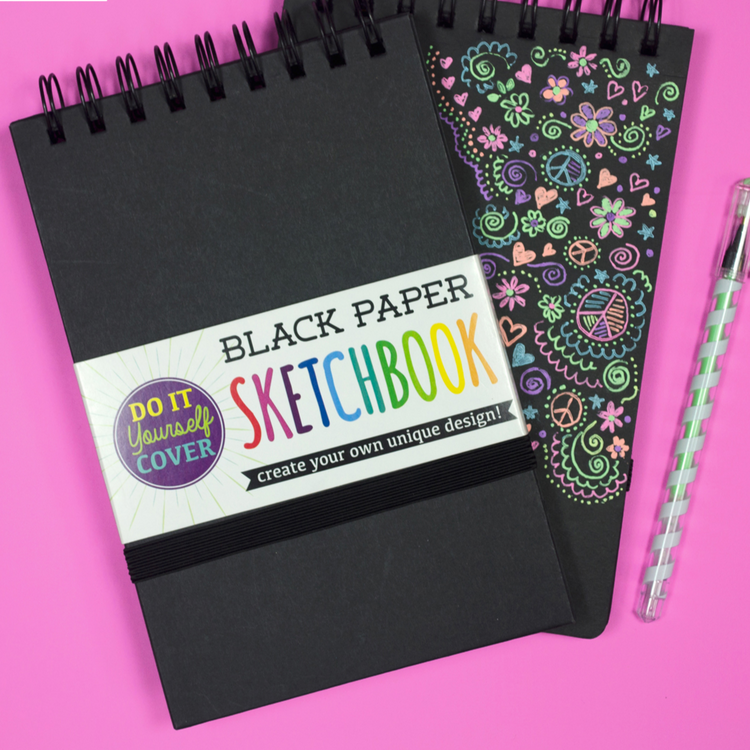 Black Paper Sketchbook