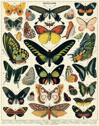 Vintage Butterflies Puzzle