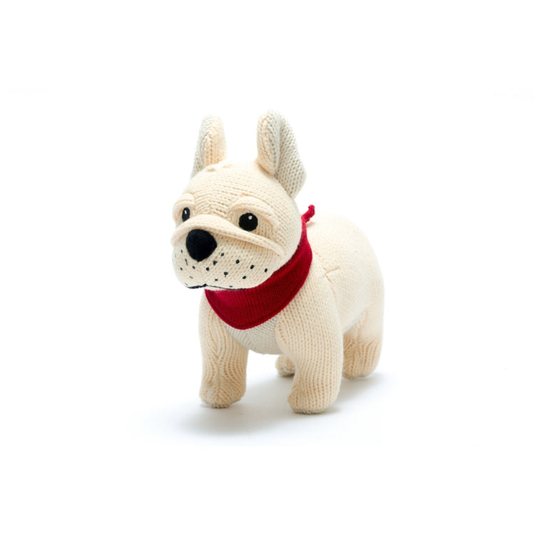 Knitted Puppy Rattles