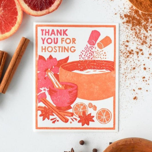 Thank You for Hosting