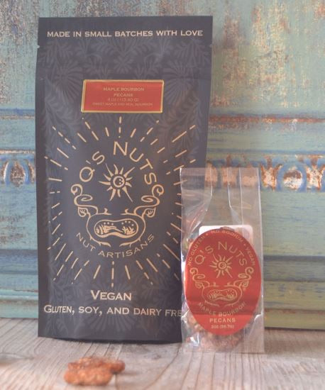 Maple Bourbon Pecans