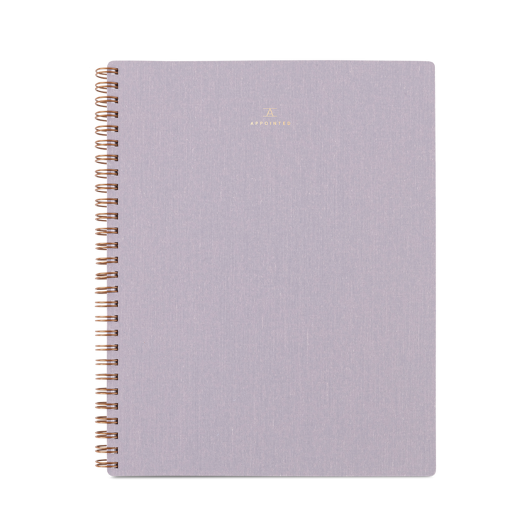 Appointed Lined Notebook