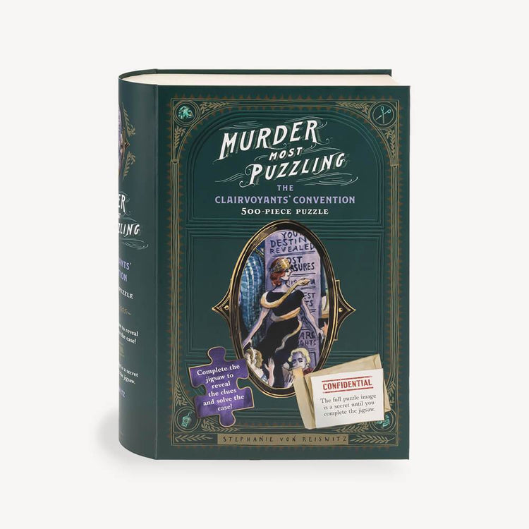 Murder Most Puzzling 500-Piece Puzzle