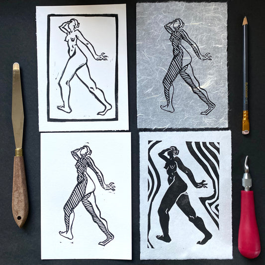 1/23 + 1/30 | From Figure Drawing to Printmaking: A Boston Figure x Albertine Press Collab