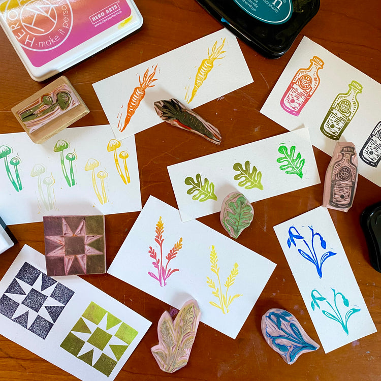 12/5 | Carve Your Own Mini Linocut Stamp