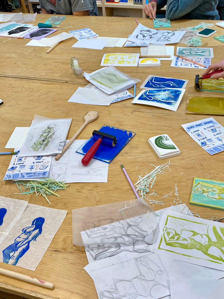 1/26 + 2/2 | From Figure Drawing to Printmaking: A Boston Figure x Albertine Press Collab